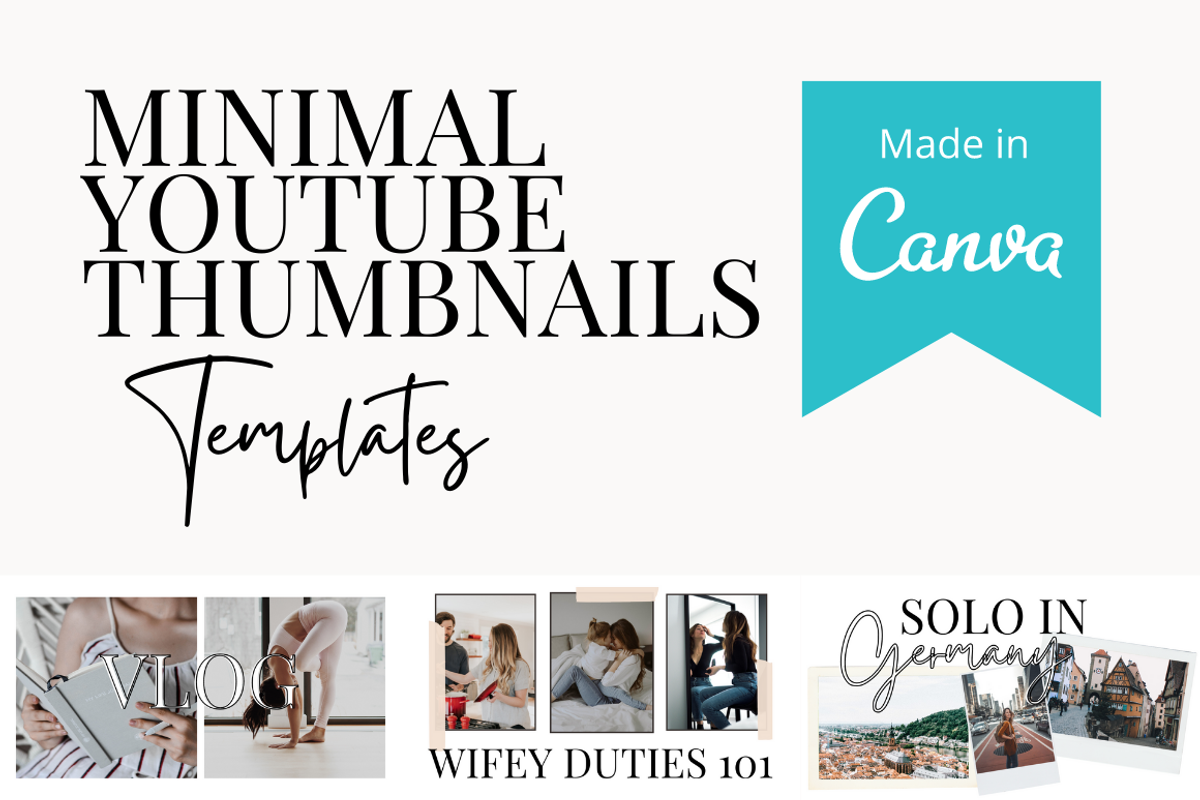 Canva YouTube Thumbnails Pack 2, a Social Media Template by BitByChip (Photo 1 of 15)