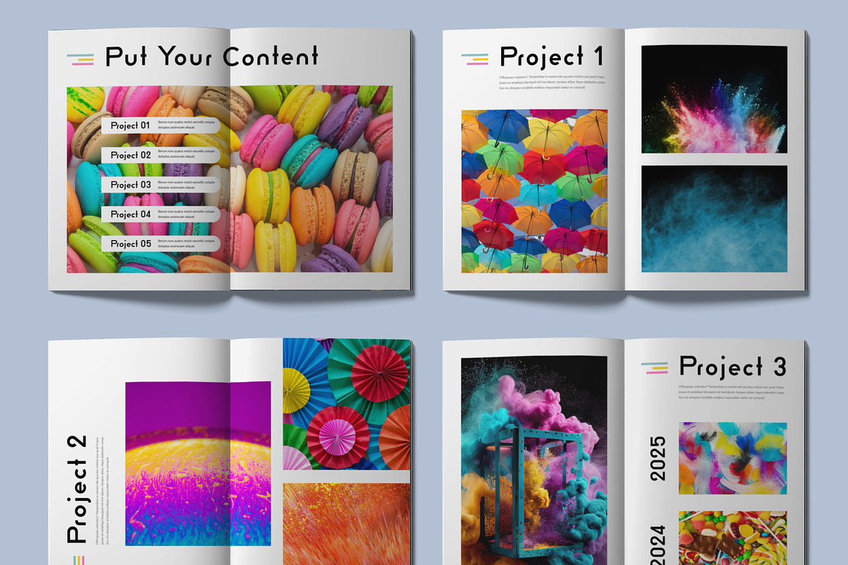 Portfolio Layout, a Magazine Template by ContestDesign (Photo 2 of 4)