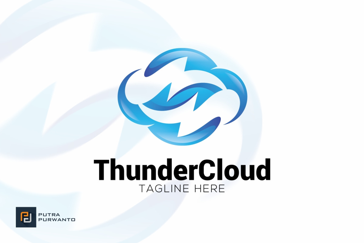 Thunder Cloud - Logo Template, a Branding & Logo Template by putra ...