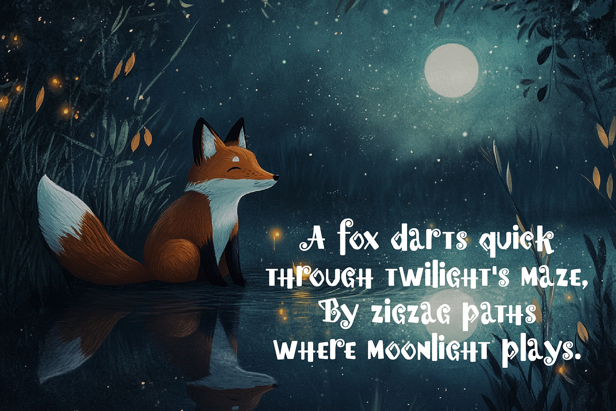Malishka - Adorable Typeface, a Sans Serif Font by HipFonts (Photo 4 of 8)