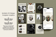 50 Canva Instagram Templates, a Social Media Template by Glo Design Studio (Thumbnail 2 of 10)