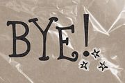 Gabrielletta Wobbly Serif Font, a Serif Font by The October Creative (Thumbnail 8 of 8)