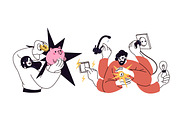 People saving money, finance concept, a Person Illustration by Good Studio (Thumbnail 5 of 6)