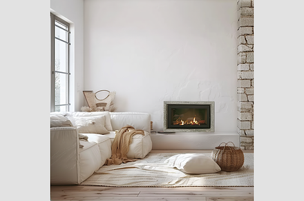 Wall Mockup in Modern Home Interior, an Architecture Photo by GFXCity