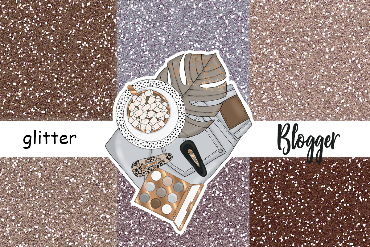 Blogger Glitter, a Texture Graphic by GlamArtZhanna (Photo 3 of 3)