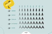 PH - 96 Handmade Fonts, a Script Font by Fontfabric (Thumbnail 2 of 5)