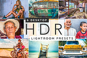 HDR Lightroom desktop presets, an Action Add-On by GDR Design (Thumbnail 1 of 7)