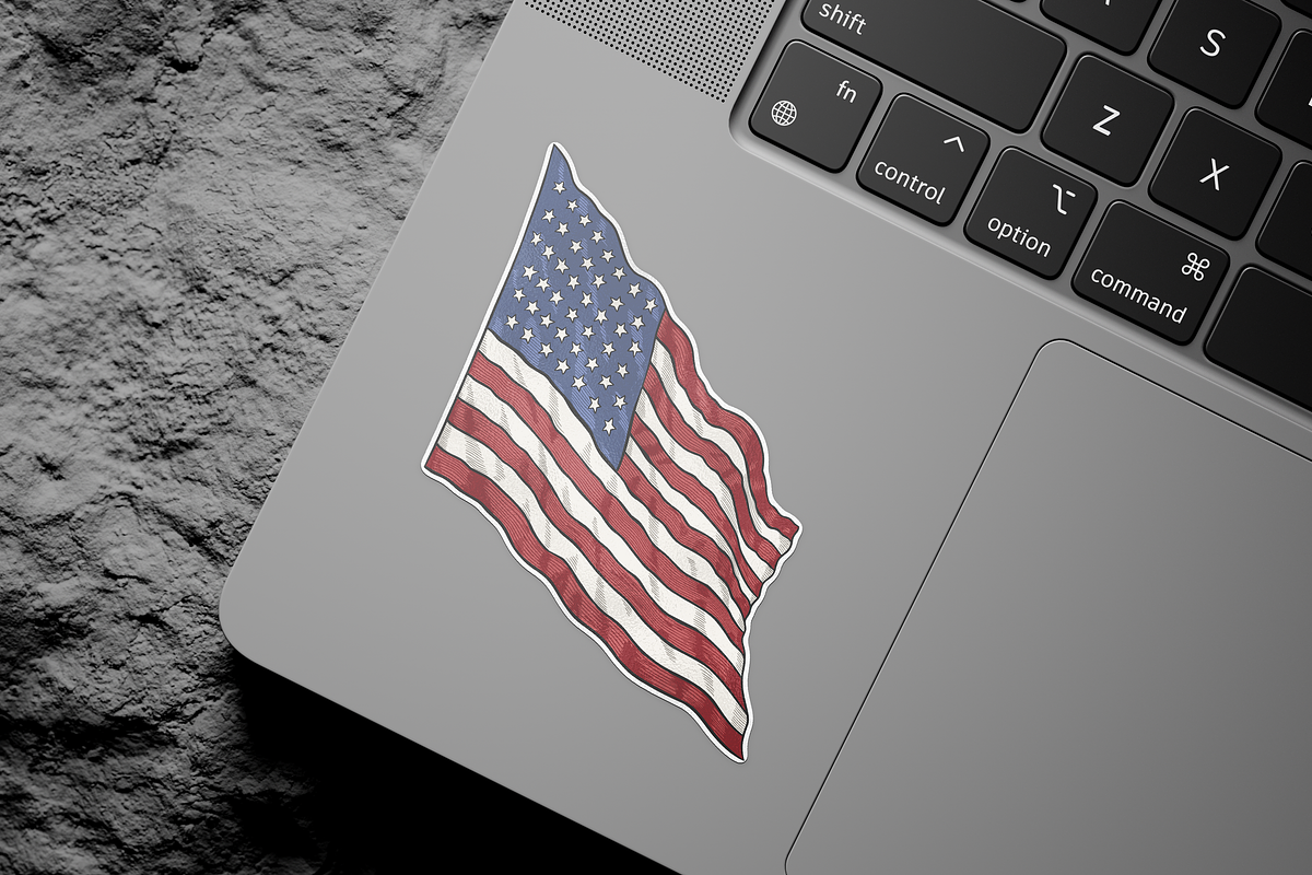 American Flag Vector Set, an Object Illustration by Kusumaillustration (Photo 6 of 7)