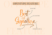Slandia Signature / Handwriting Font, a Script Font by Mytype Studio (Thumbnail 8 of 11)