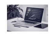 MacBook Pro Office Mockups, an iPhone Mockup by Mockups & Illustrations (Thumbnail 9 of 11)