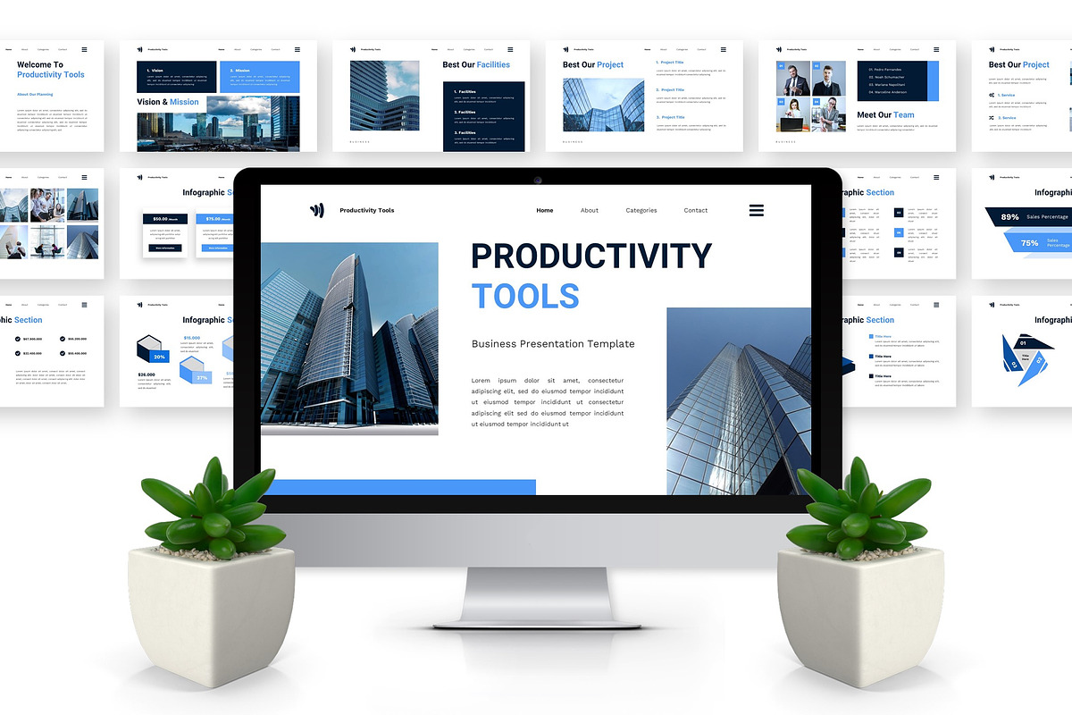 Productivity Tools - Business PPT preview 3