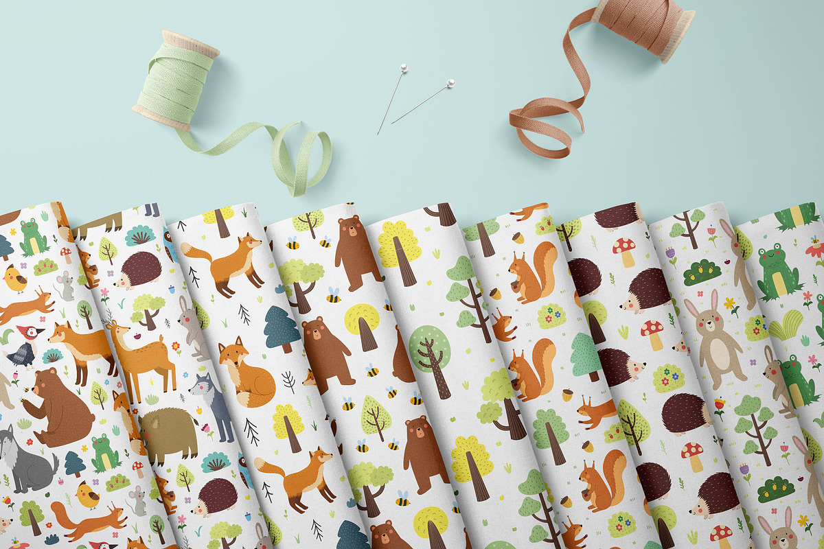 Forest Animals Collection, an Animal Illustration by Gulnara Sabirova (Photo 10 of 15)