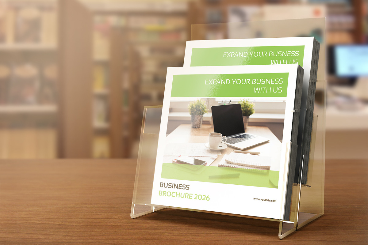 Square Business Brochure Template, a Brochure Template by retrographix (Photo 11 of 11)
