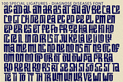 Diagnose Diseases - Playful Font, a Sans Serif Font by 177Studio (Thumbnail 8 of 8)