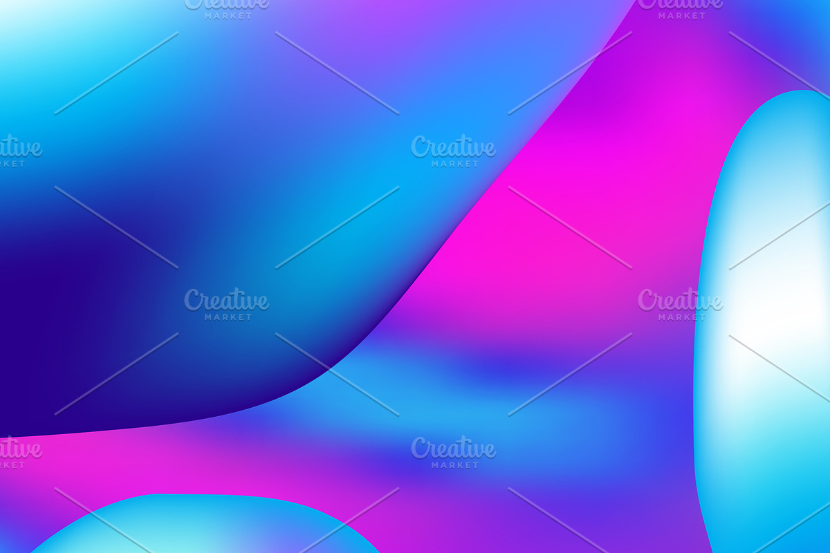 Trendy liquid backgrounds purple, a Technology Illustration by AlexZeL (Photo 10 of 12)