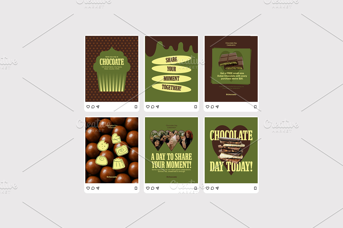 Chocolate Day Offer - Instagram Post, a Social Media Template by Izdihaar_Studio (Photo 4 of 4)