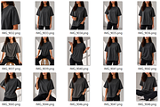 Comfort Colors 1717 Charcoal 20 Mock, a Shirt Mockup by ElDesignState (Thumbnail 2 of 2)
