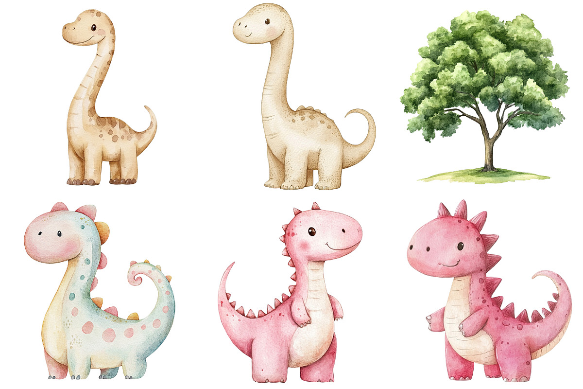 Paleontology Dinosaur Animal, an Illustration by CitraGraphics (Photo 4 of 5)