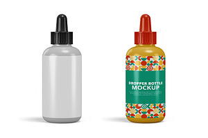 Dropper Bottle Mockup, a Product Mockup by Mockupfit
