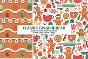 Classic Gingerbread Seamless Pattern, a Pattern Graphic by Alanna Messina Design Co (Thumbnail 2 of 8)