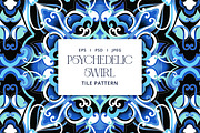 Vibrant Swirls Seamless Pattern, a Pattern Graphic by ASTUDIO (Thumbnail 1 of 7)