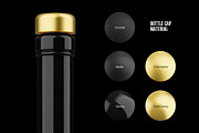 Ceramic Wine Bottle Mockup PRO, a Packaging Mockup by easymock (Thumbnail 5 of 22)