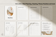 ADHD Productivity Planner Canva, a Presentation Template by HelloKarla (Thumbnail 4 of 5)