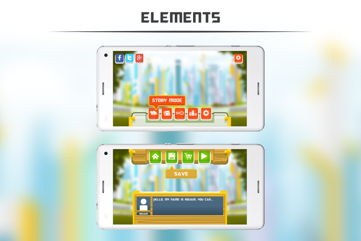 Mechatoon Game UI Art Pack, a Graphic by ridjam (Photo 4 of 5)