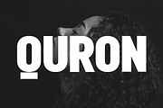 Quron Display typefaces + webfonts, a Font by Webhance Studio (Thumbnail 1 of 5)