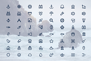 NAUTICAL ICONS, an Outline Icon by Limitless (Thumbnail 2 of 2)