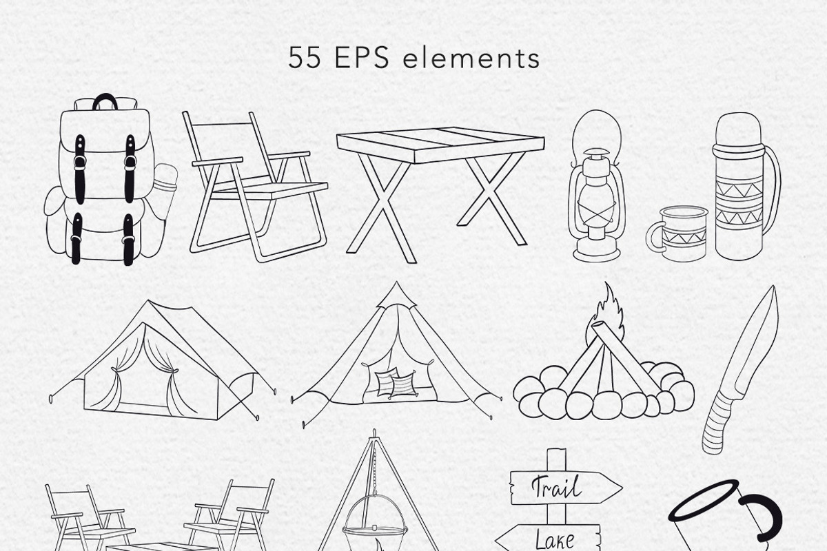4 in 1 Bundle 360+ Outdoor Designs, a Seasonal Illustration by Mari_Caliart (Photo 25 of 28)