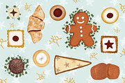 Winter Holiday Brushes for Procreate, a Brush Add-On by Biso Studio (Thumbnail 3 of 7)
