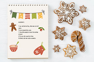 Christmas Baking Clipart