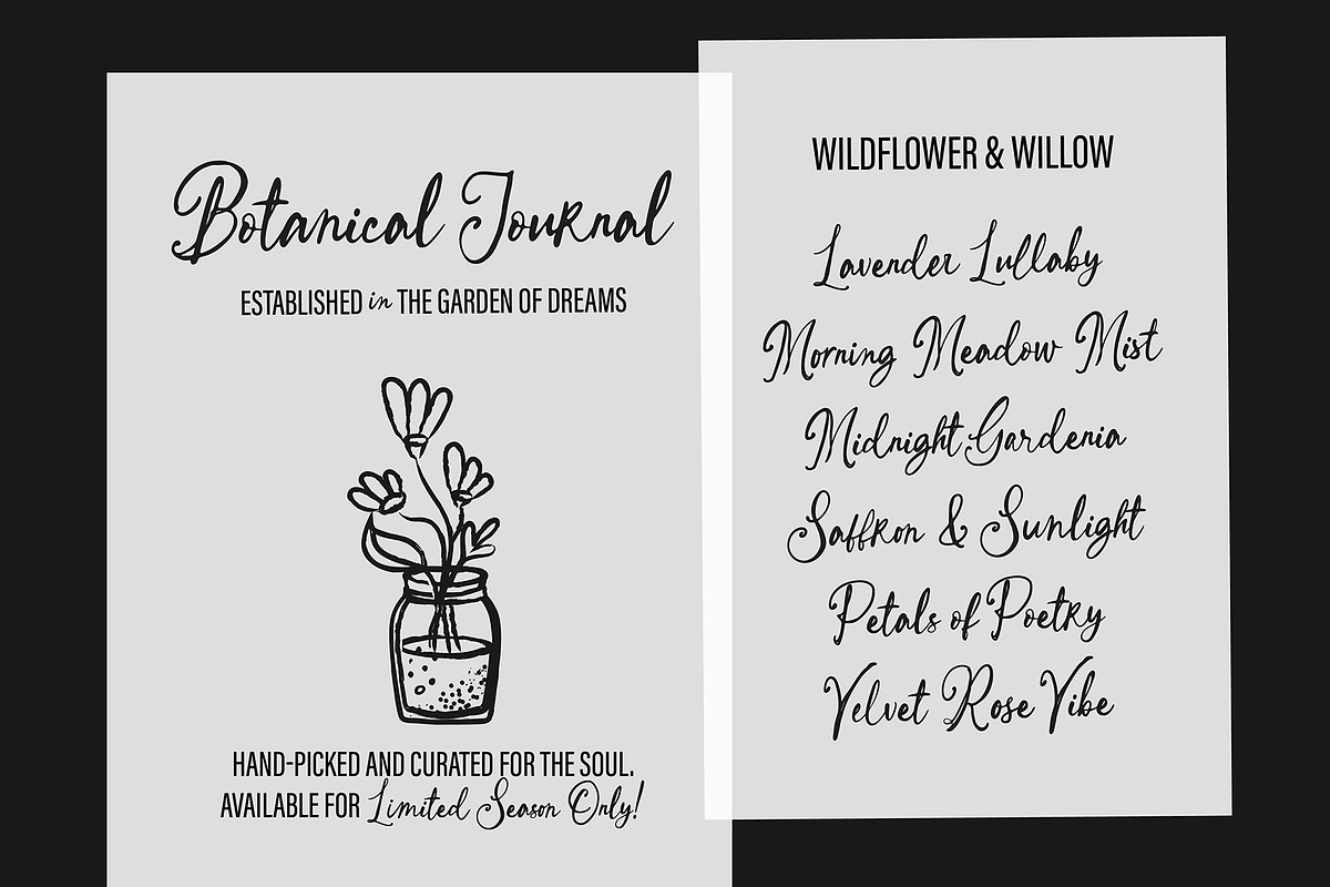 Country Farmland Script, a Script Font by Get Studio (Photo 10 of 10)