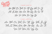 Quente & Tamigos  - Script Sans Font, a Script Font by dexsarharryfonts (Thumbnail 9 of 13)