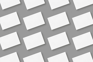 White blank business card mockup, a Business Photo by BOOCYS