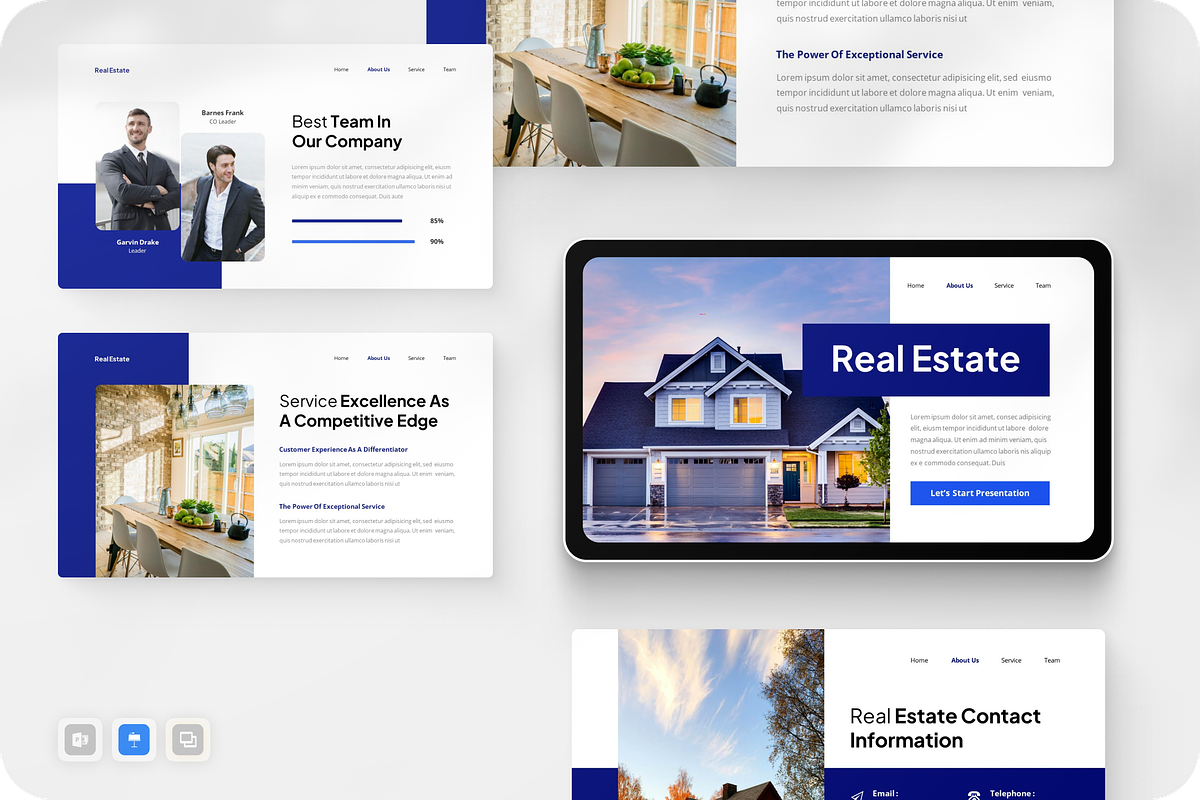 Real Estate Keynote, a Presentation Template by Annora Studio (Photo 1 of 5)