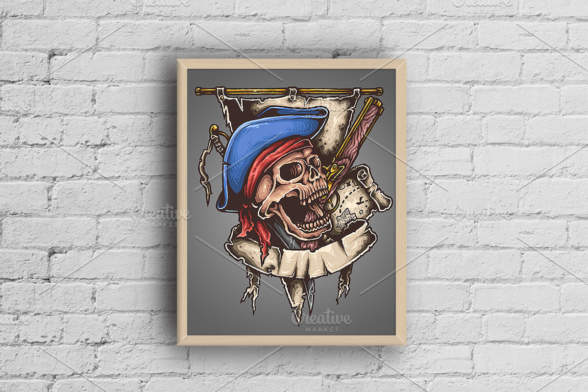 Pirate Skull, an Illustration by TSV Art Collective (Photo 3 of 3)
