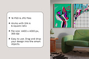 Interior Frame Mockup Bundle BRYNLEE, a Household Mockup by Bonumo (Thumbnail 2 of 14)