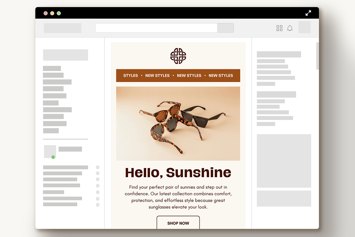 Email Wireframes Canva Templates, an Email Template by Creatif Foundry (Photo 8 of 8)