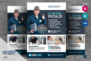 HVAC Repair And Maintenance Flyer