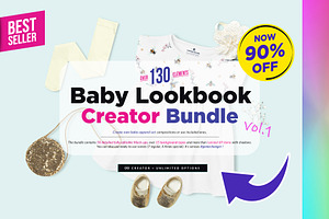 Baby Lookbook Creator BUNDLE Vol.1