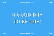Homosexual Agenda -Sign Painter Sans, a Sans Serif Font by Creative Type (Thumbnail 4 of 12)