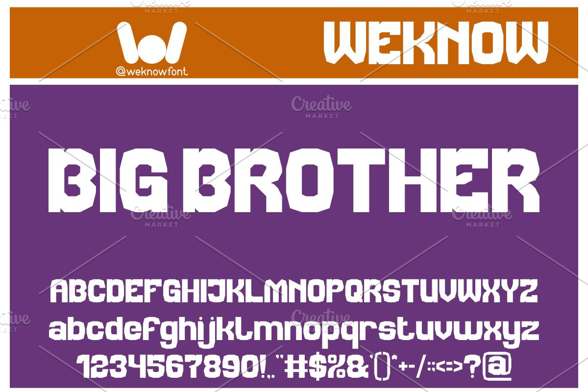 Monster Truck font, a Font by weknow (Photo 2 of 8)