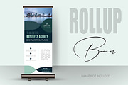 Roll Up Banner Vector Template Set, a Poster Template by hkmonir (Thumbnail 2 of 3)