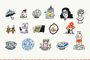 Flea Market Finds: 110 Illustrations, an Object Illustration by Olly Kava (Thumbnail 8 of 11)