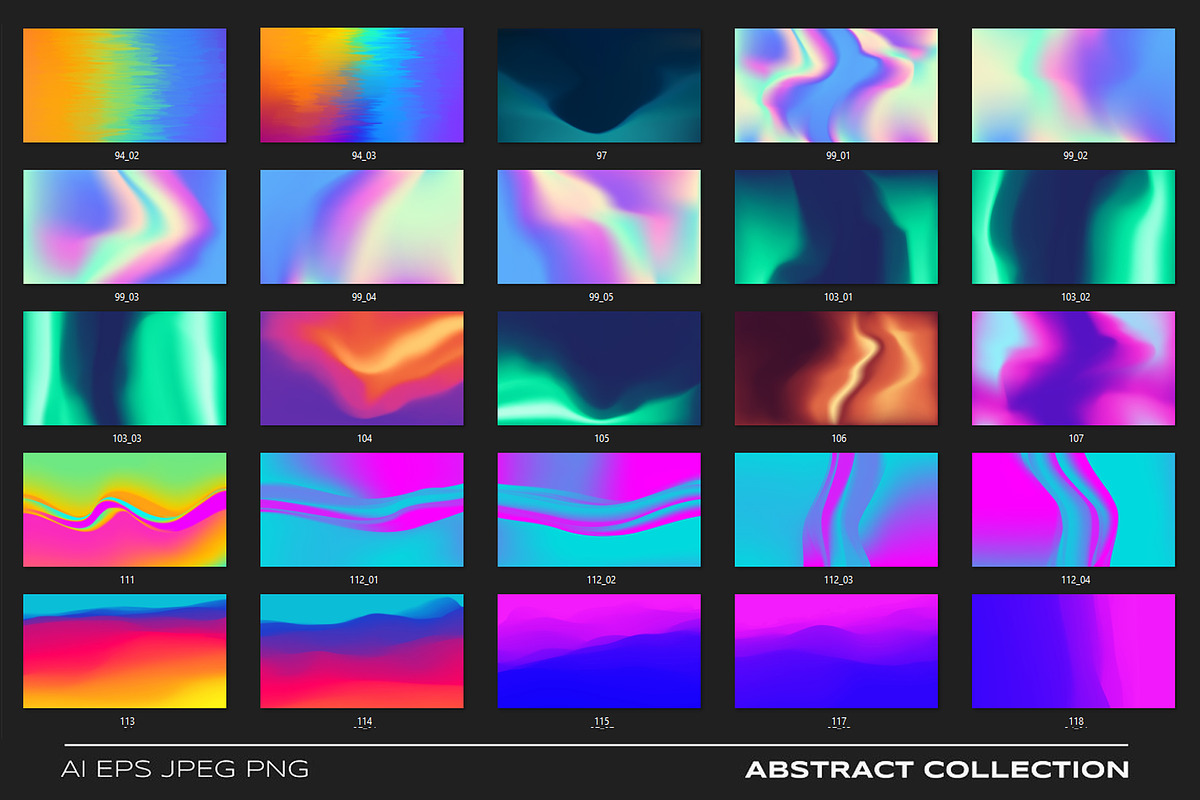 230 Gradients Vector Backgrounds, a Gradient Add-On by RDShop (Photo 6 of 9)