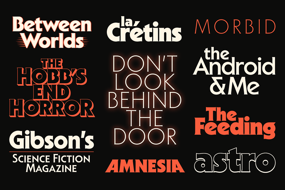 Sable Complete Family, a Serif Font by Jonathan Ball (Photo 4 of 7)