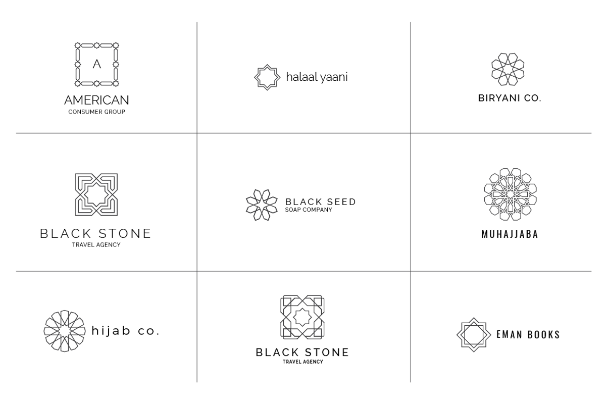 27 Geometric Logo Templates, a Branding & Logo Template by The Flyer Press (Photo 2 of 4)