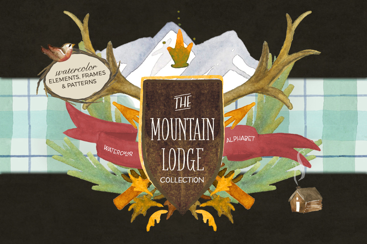 The Mountain Lodge Collection, an Illustration by KLUGE+CO (Photo 15 of 15)